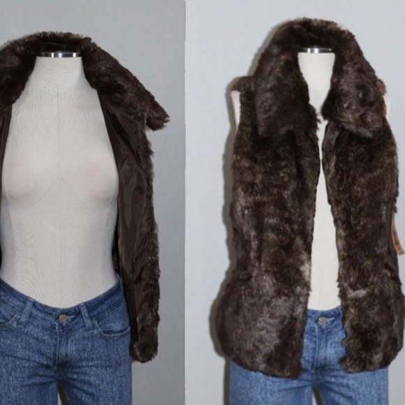 Jou Jou Brown Vest - Picture 1 of 15